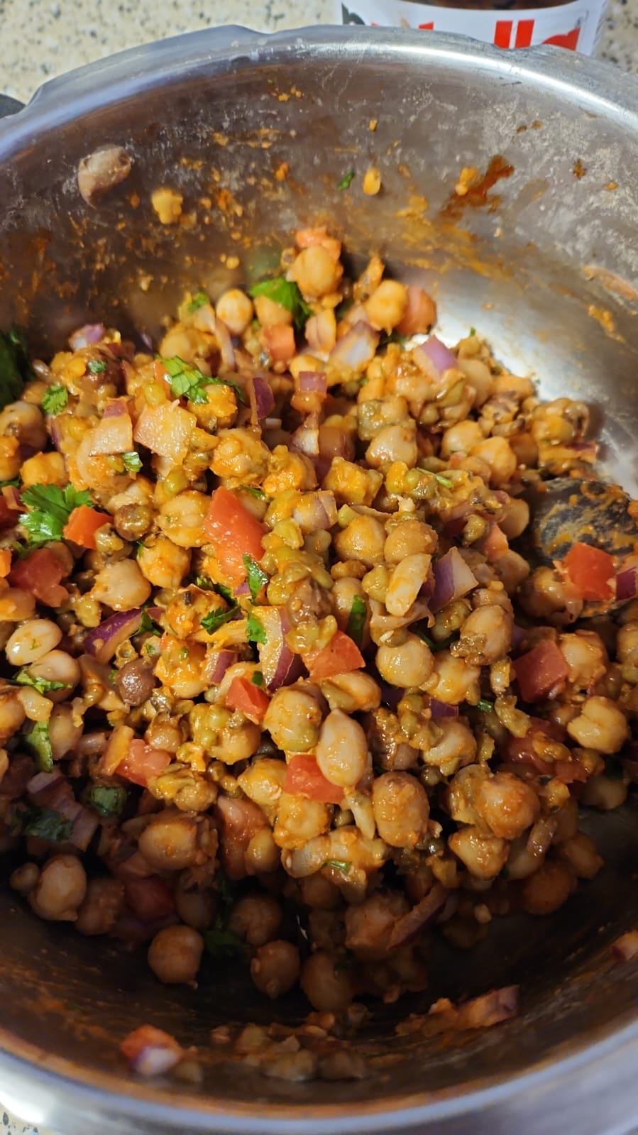 Chana Peanut Salad
